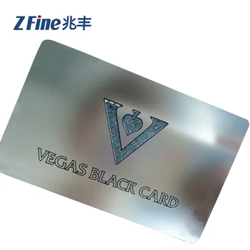 Best Of 10 Blank Metal Credit Card