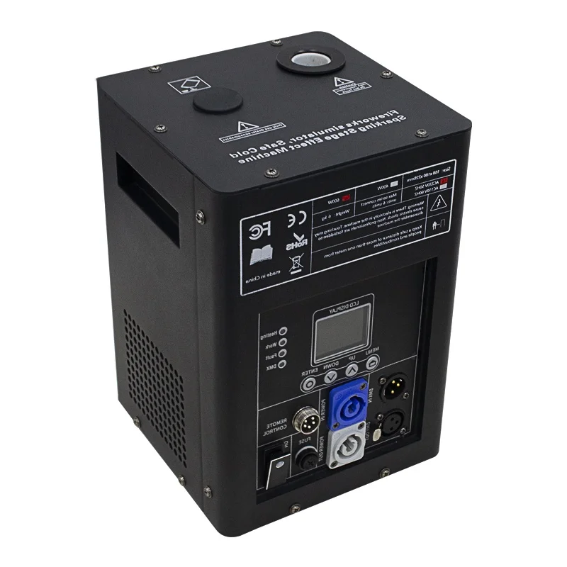 600W DMX Sparkular Machine With Flight Case - Perfect Cold