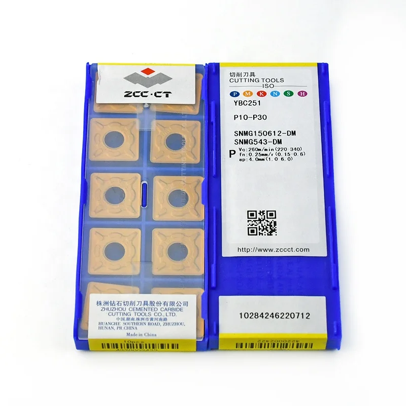Zcc. Ct Cnc Lathe Cutting Tools Ybc251 Snmg150612dm Snmg543dm