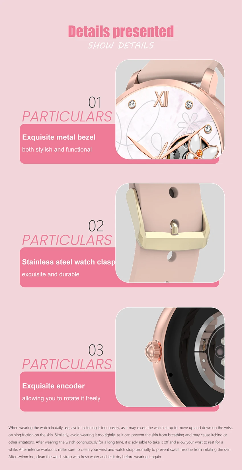 Chinese Smart Watch Ladies Smart Watch Dual Strap Dts Female ...