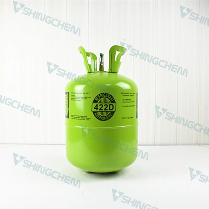 Refrigerant Gas R417a R600a R422d With 99.99 Purity R134a Refrigerant