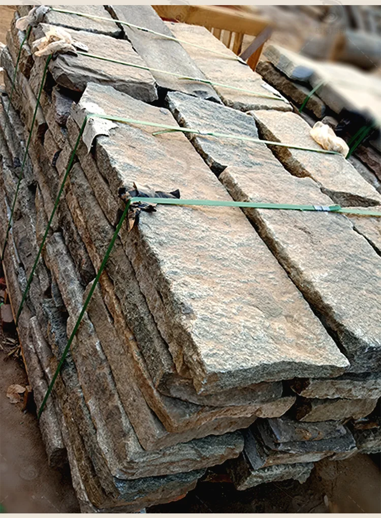 antique old reclaimed granite stepping paving stone