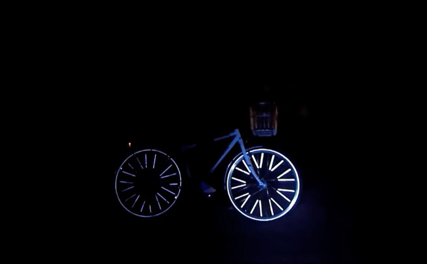 Free Sample Newest Reflective Spoke Light Bicycle For Safety Cycling