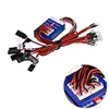 12 Light Simulated Headlight for RC Model Cars Steering Brake DIY Tamiya 4wd Racing Cars Remote Control Off