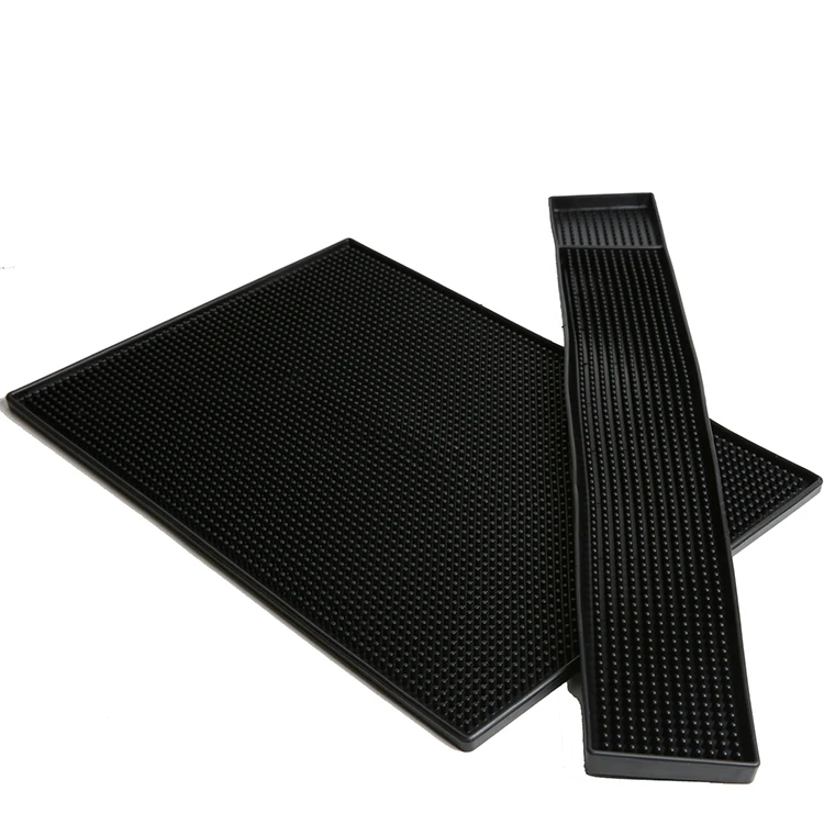 Wholesale Bar Accessories Pvc Rubber Bar Mat Anti Slip Plastic Bar Mat