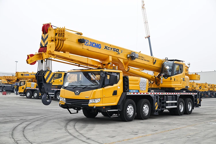 Xcmg Official 50 Ton Construction Truck Crane Xct50_y - Buy Truck Crane ...