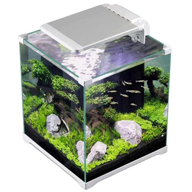 Sunsun Atk Series Classic Small Fish Tank Simple Style For Home Office ...