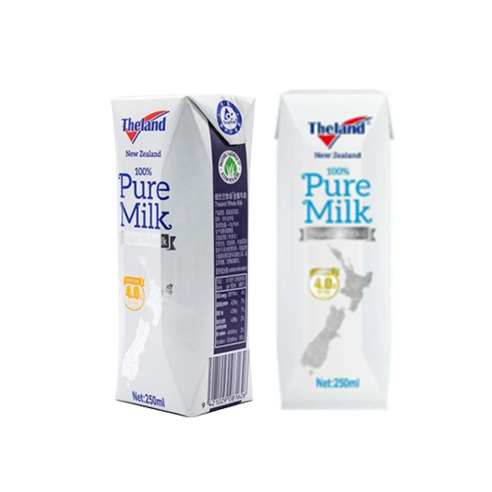 Uht White Milk 250ml Whole Milk 4.0 100 Natural Processed Milk With