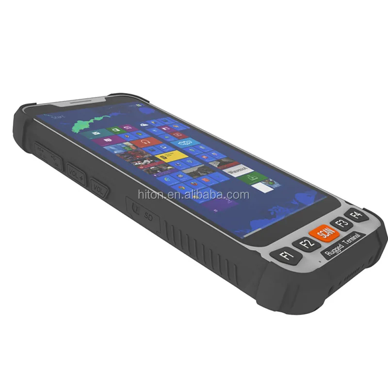 Cheapest Factory 5.5 inch Rugged PDA Intel Cherry-Trail Z8350 Handheld Terminal Industrial Rugged PDA with NFC 2D Scanner RFID
