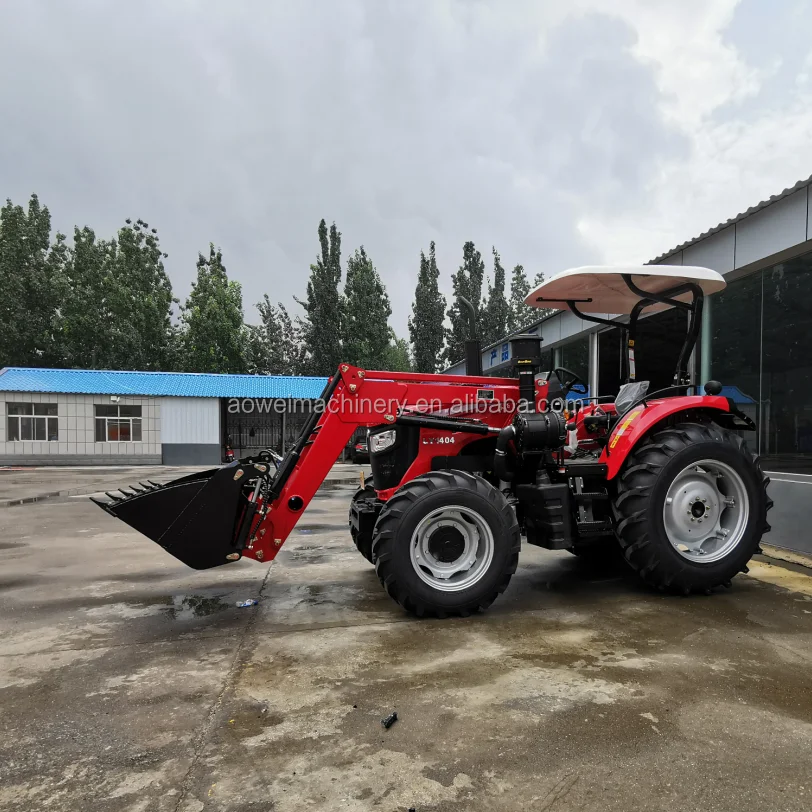 Agriculture Farm Use 100 Horsepower Tractor 100hp 4wd With 4 In One 