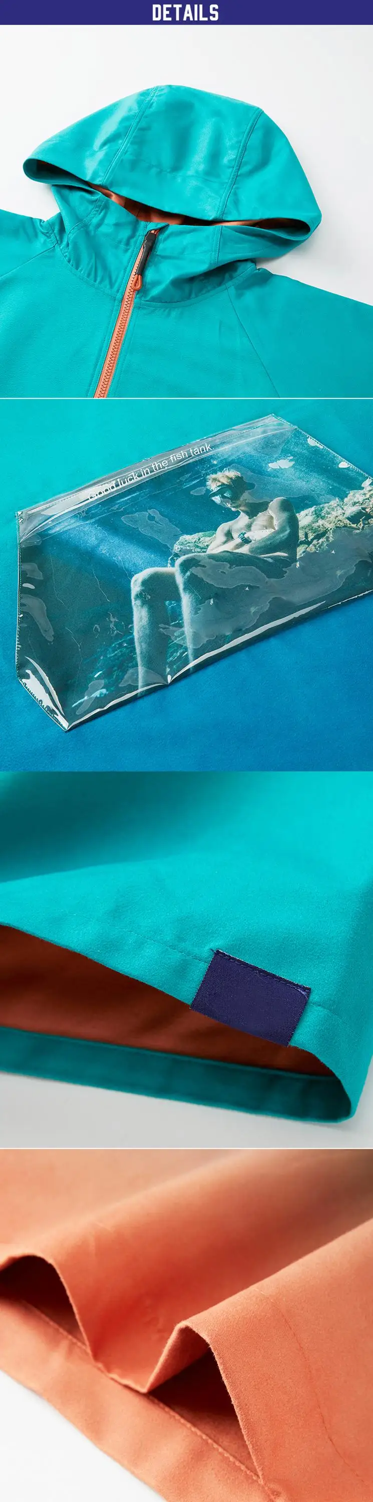 microfiber surf poncho