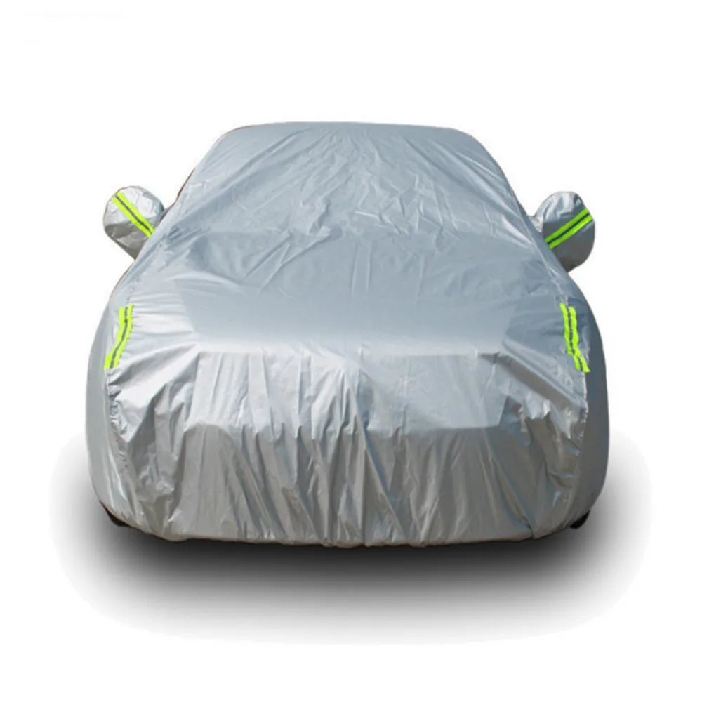 TIIKERI All Seasons High Quality Universal kayme car cover Waterproof All Weather with Lock and Zipper