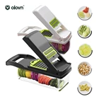 Kitchen Accessories Chopper Commercial Multifunction Manual Fruit Potato Shredder Slicer Dicer Vegetable Cutters