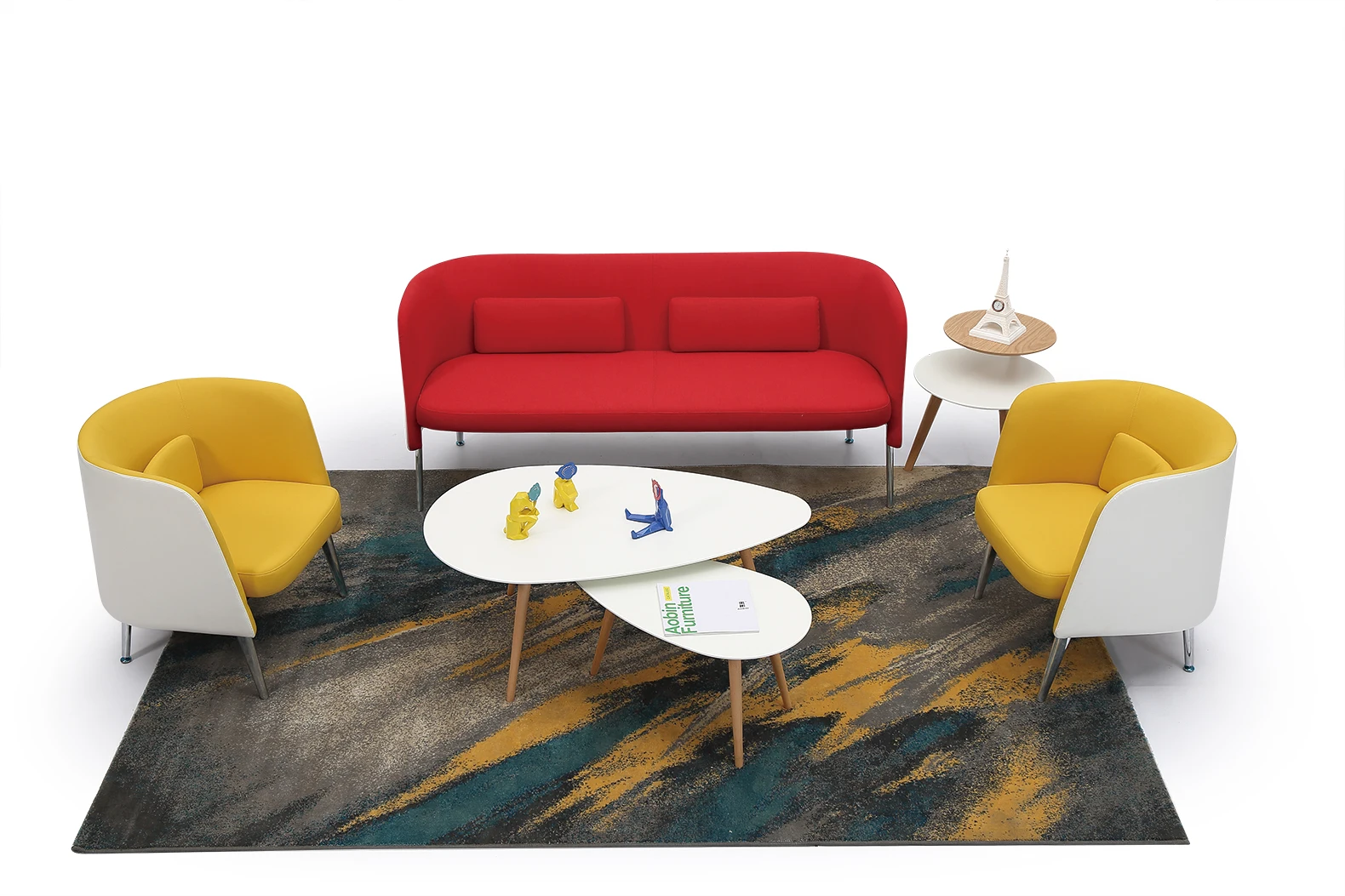 Modern Restaurant Food Restaurant Upholstered Sofa Furniture Cafeteria