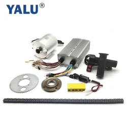 BM1109 72V 3000W Brushless HIGH SPEED Electric Gokart DC Motor Conversion Kit with three speed and reverse twist throttle