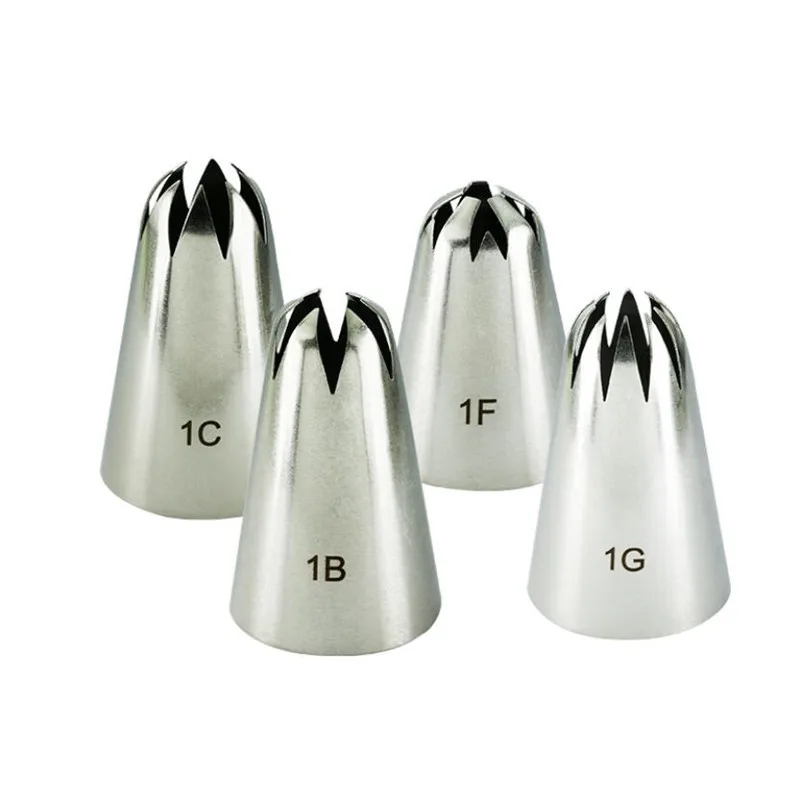 Details about   36pcs 1Coupler Stainless Steel Icing Piping Nozzles Tips Nozzle Pastry Tools Fon 