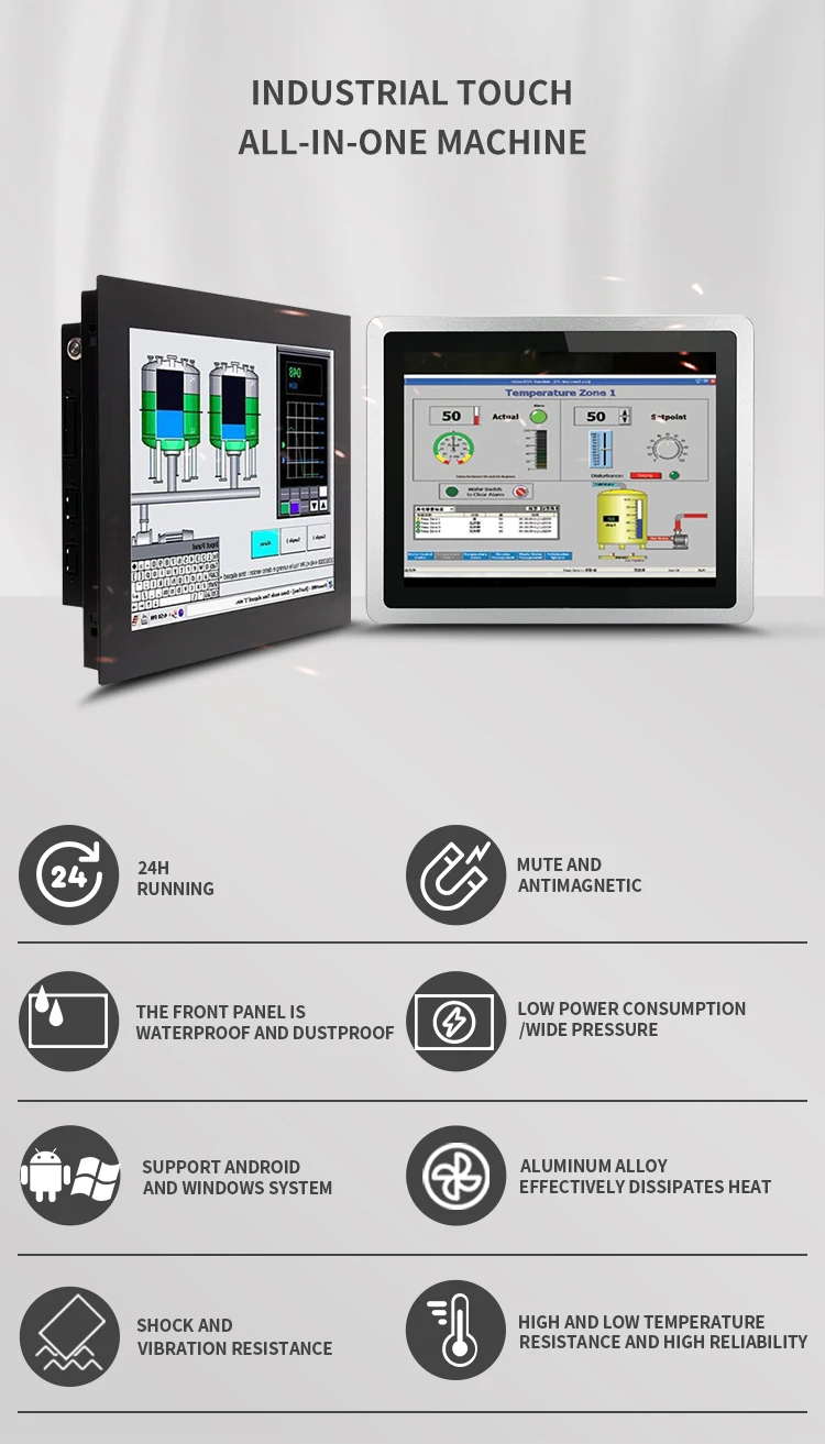 10 Inch Plc Monitor Control Hmi All In One Display Industrial ...