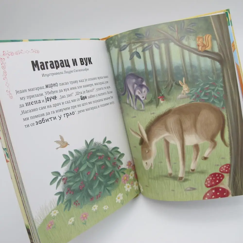
High quality custom hardcover english short story book printing for children with cheap price and can also accept low quantity 
