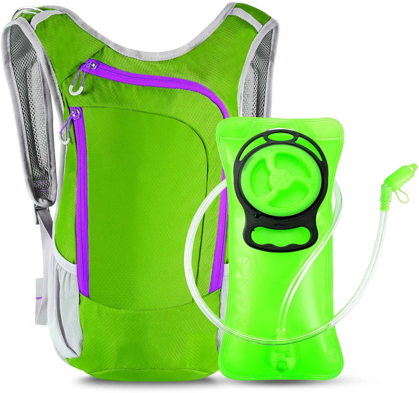 Hydration Backpack With 2l Hydration Bladder Lightweight Insulation