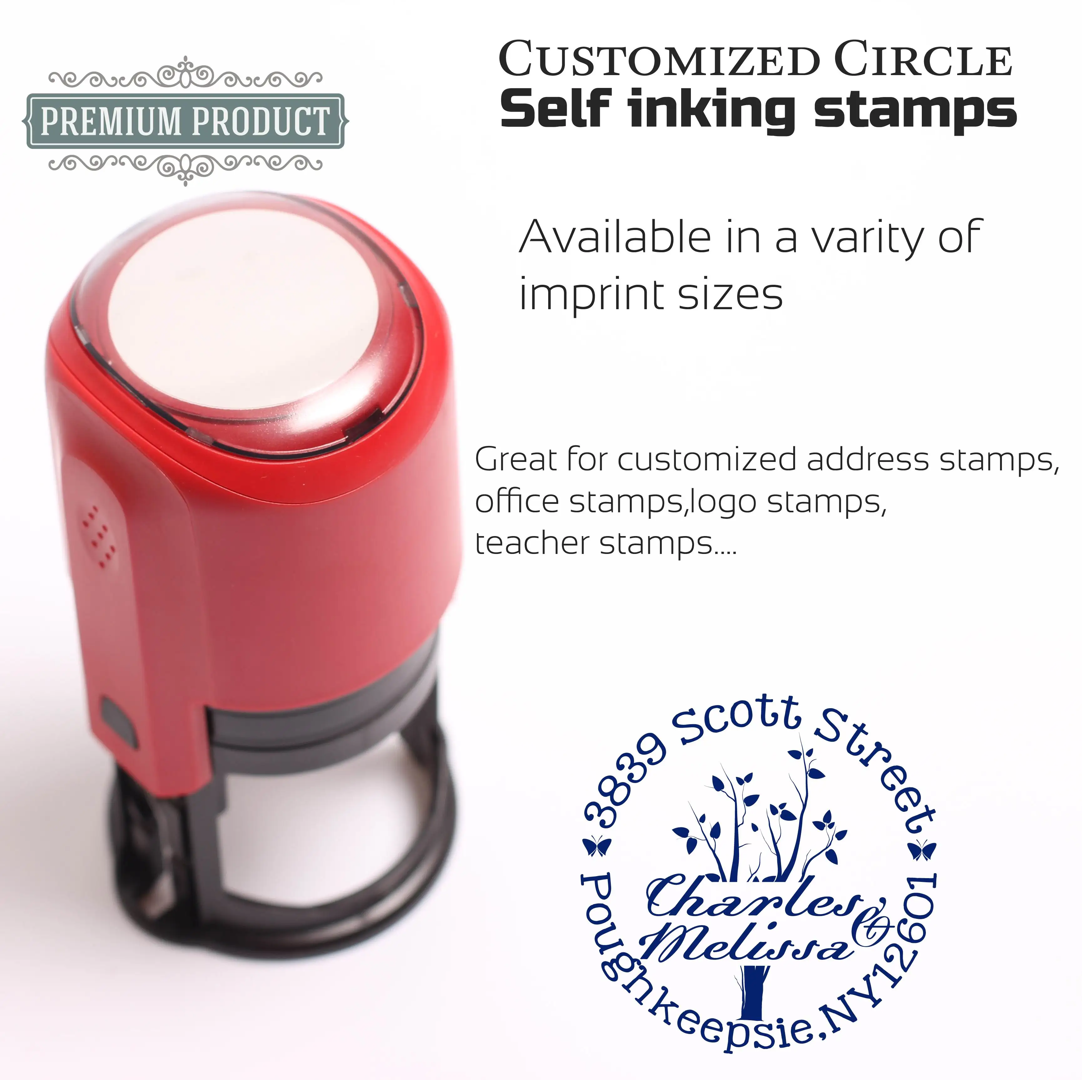 Multi Handle Colors Self Inking Stamps Rectangle 2lines Stamps Buy