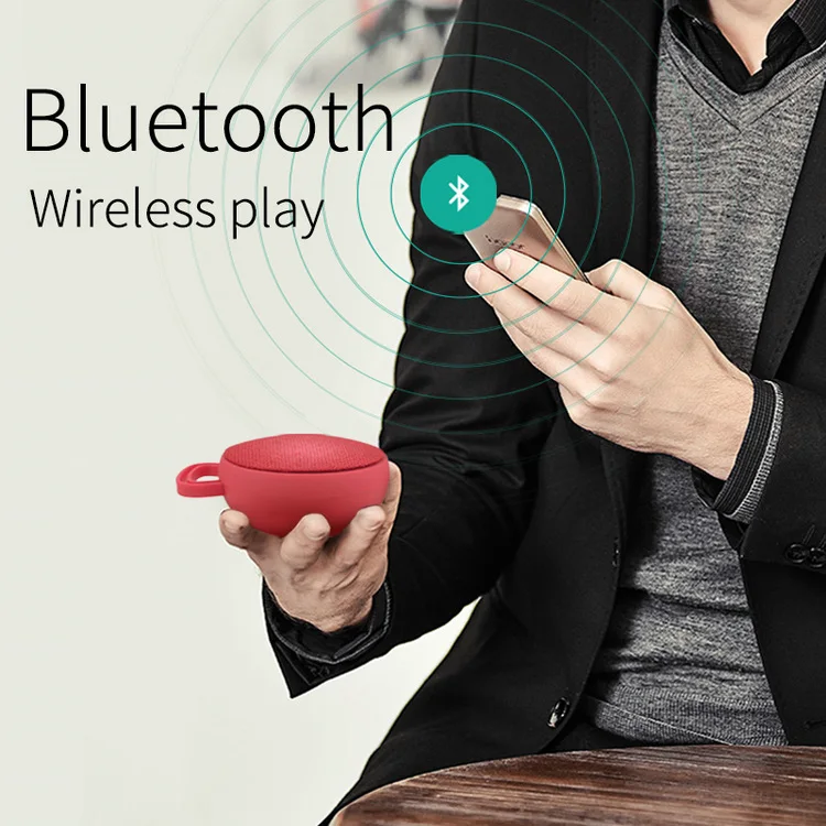 2019 new arrival Q10 speaker wireless fabric portable bluetooths speaker - ANKUX.COM