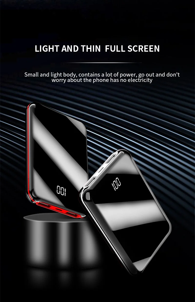 2020 hot mini power bank mi 20000 hot sale - ANKUX.COM