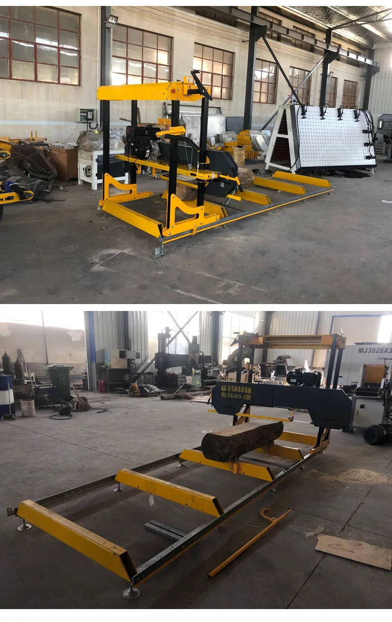 木材切割带锯机龙门带锯木厂