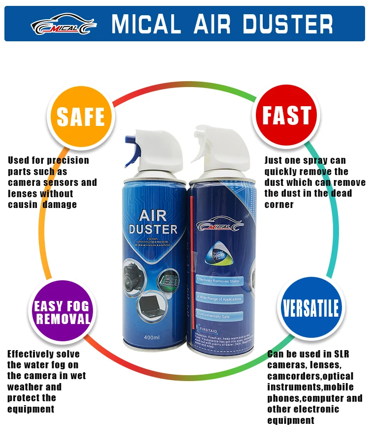 Wholesale Cheapest Dust Remover/destroyer Spray Air Duster Cleaner