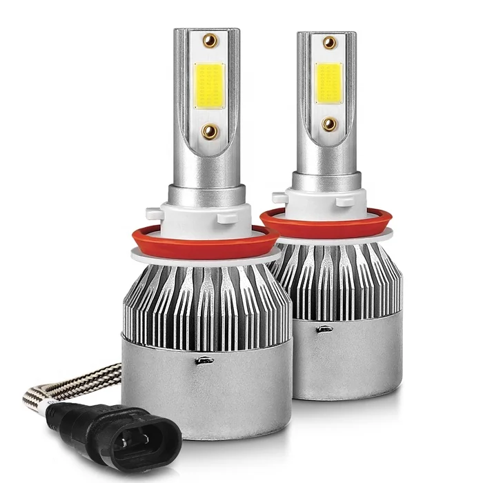 c6 h4 led headlight 12v 24v car headlight led 36w h13 h7 conversion kit c6 led h4 bulbs