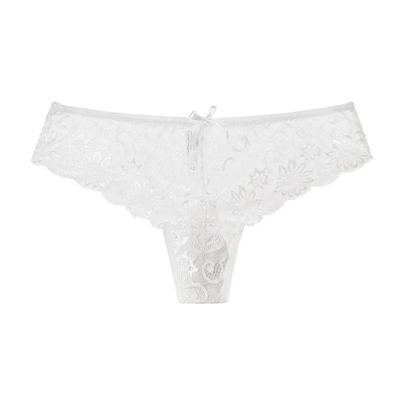 White Lace Wide Edge shengyuze Fashion Women Lace Short Pants Soft Summer Seamless Shorts Middle Waist Safety Underwear 