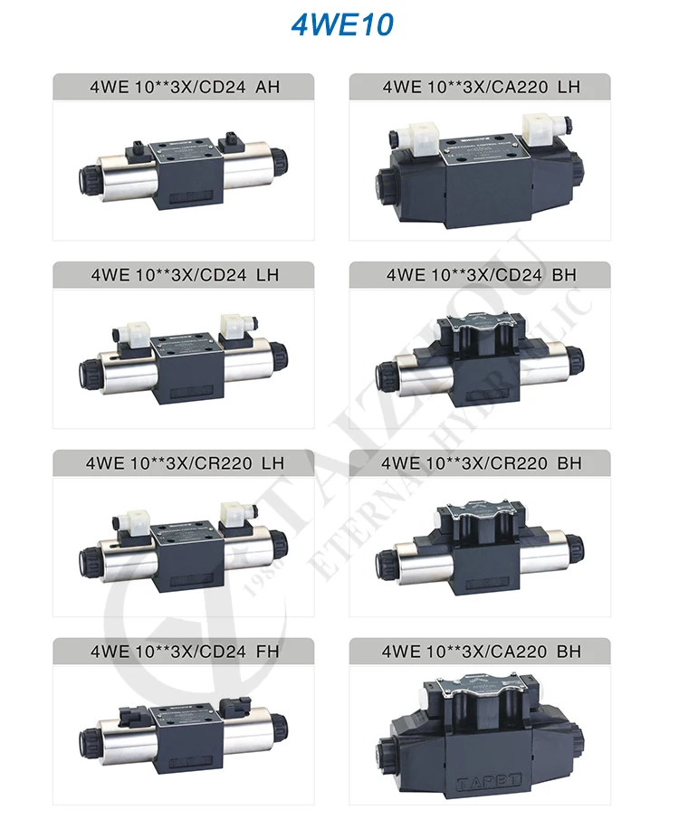 High Quality 4we6j6x Hydraulic Automatic Control Valve Hs Code Solenoid