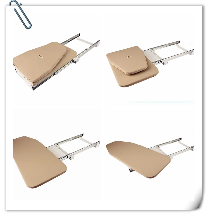 Modern Design Wall Mounted Folding Ironing Board Pull Out