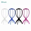 AliLeader Wholesale Wig ajustable stand Accessories Plastic Portable Wig Stand For Making Wigs hair display