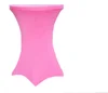 Fast delivery satin rosette banquet table cloth with best quality