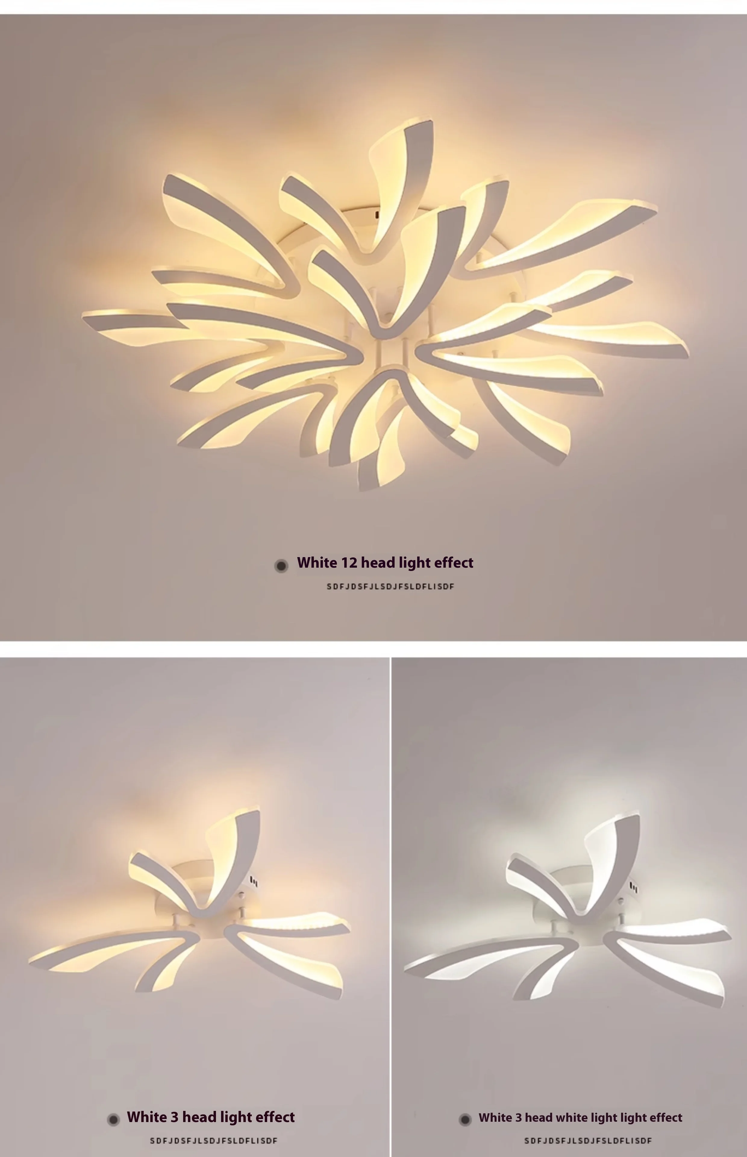 product nordic modern simple smart led ceiling lamp for study bedroom  living room chandeliers  pendant lights-14
