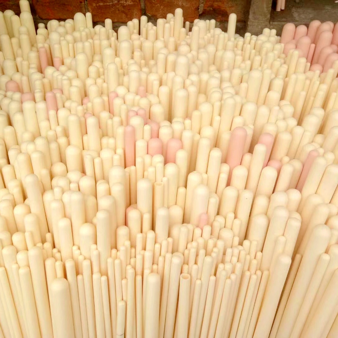 High Temperature 95 99 99.7 Alumina Ceramic Tube For Thermocouple