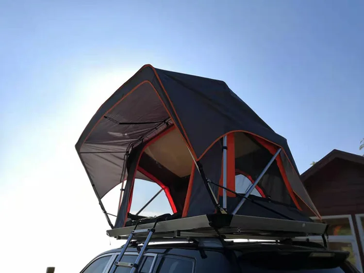 Australia Popular Motop Hard Shell Camping Roof Top Tent Aluminum