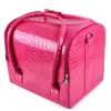 Bingo Watermelon Pink Beauty Box Cosmetic Make Up VanityS aloon Case Jewelry Organiser Saloon Case