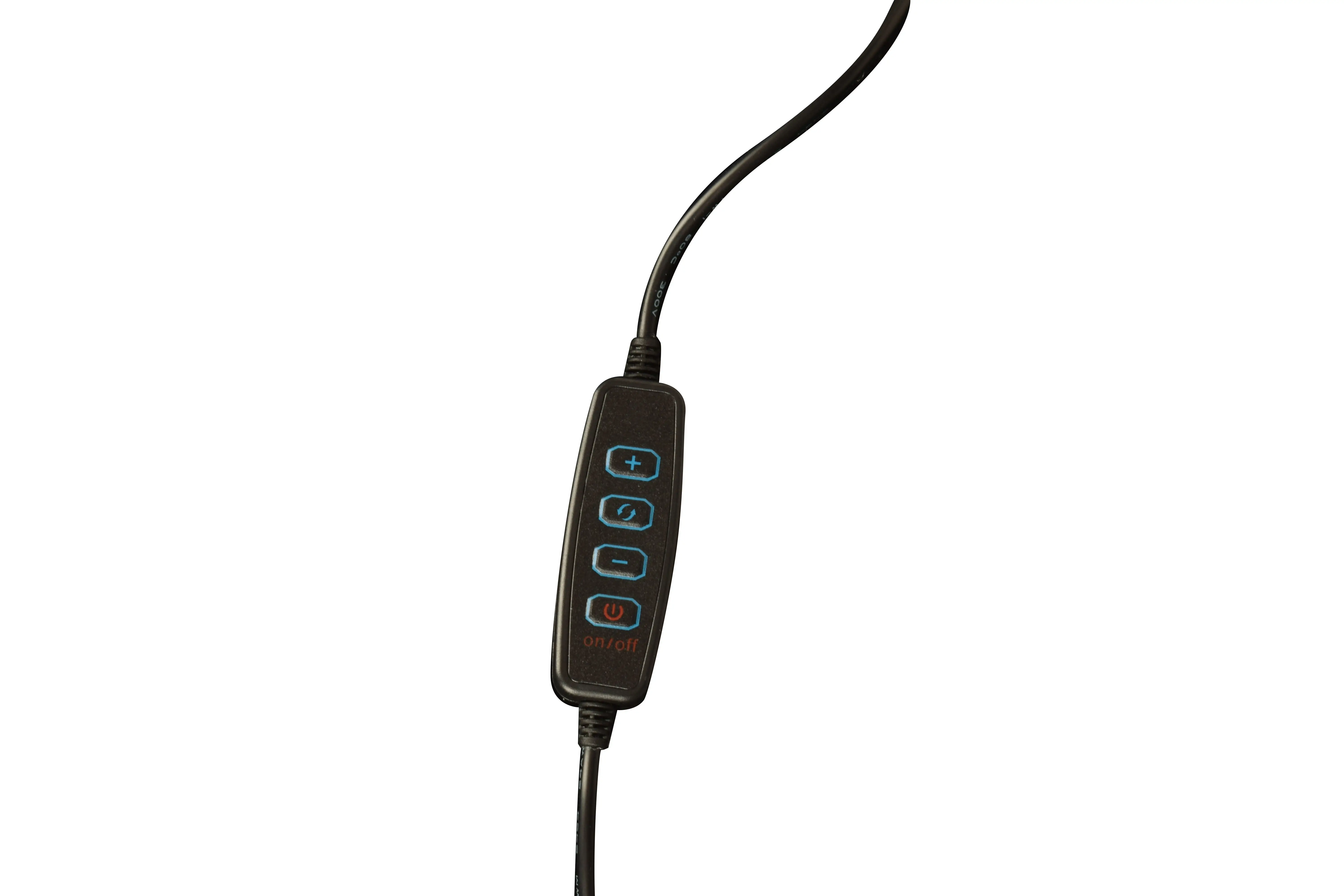 soporte de mesa con luces para telefono celular y microfono uso chat youtube facebook online