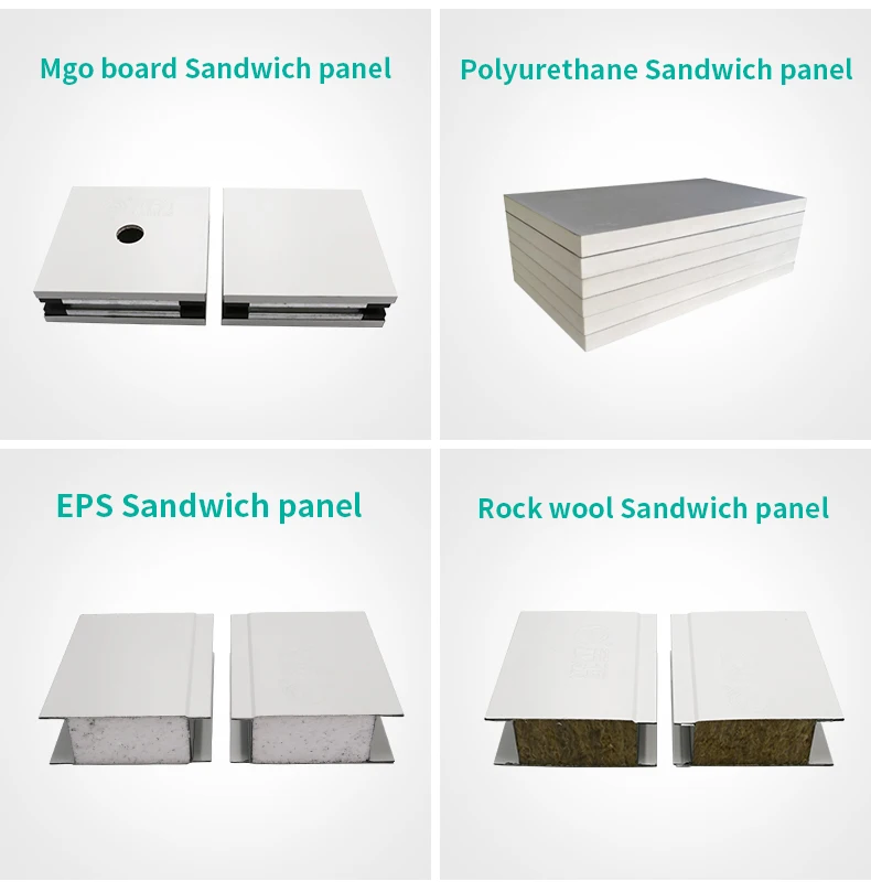 EPS clean room sandwich panel & aluminum sections for all cleanroom type for Ghana