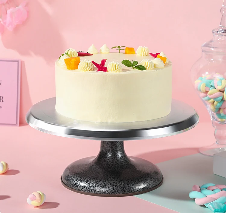 Socle A Gateau En Alliage D Aluminium Et Metal Plateau Tournant Pour Gateau Pour Fete D Anniversaire 1 Piece Buy Metal Gateau Plateau Acier Inoxydable Plateau Stand Pour Gateau Kits De Decoration De Gateau Fournitures Avec Gateau Plateau