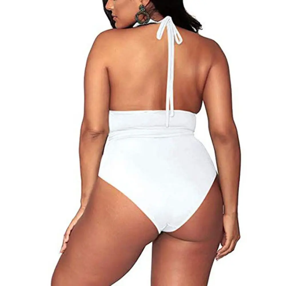 Hot Selling Two Piece Plus Size Swimwear Beachwear Bandage Sexy Bikini