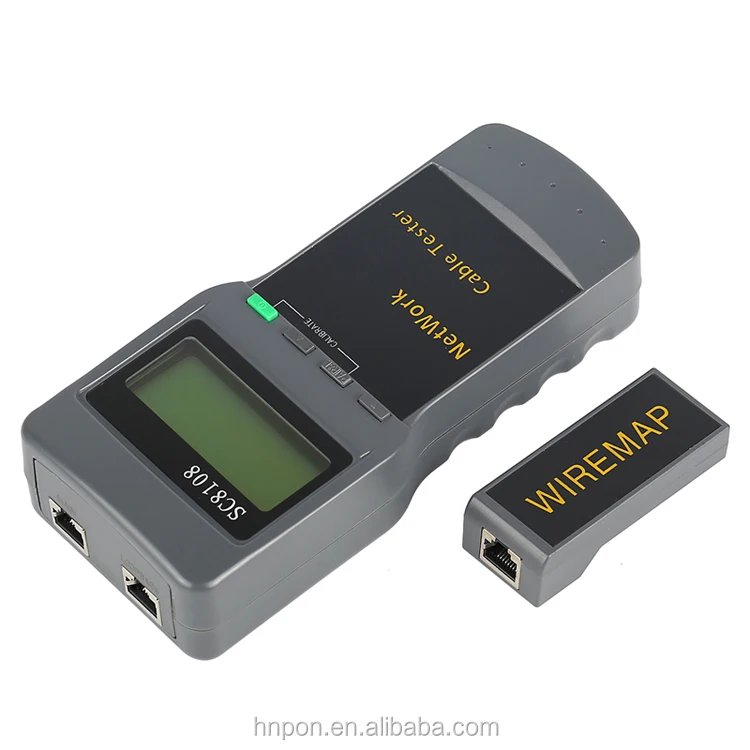 Sc8108 Cat5 Rj45 Network Lan Length Cable Tester Meter Tester Rj45
