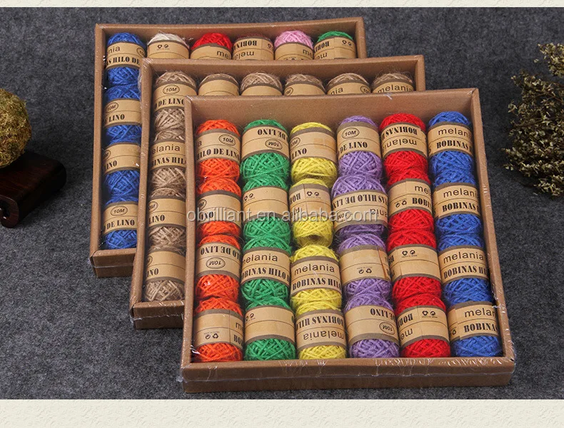Colorful Jute String