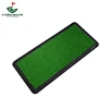 Artificial Golf Hitting Turf Customize Golf Practice Mat Indoor Golf Grass Pad with Rubber Bottom