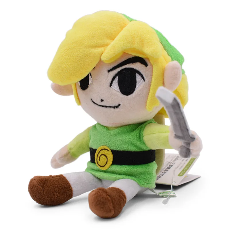 18cm Game Zelda Plush Cartoon Toon Link Stuffed Soft Toys For Kids ...