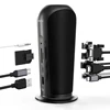 11-IN-1 USB C TYPE C Laptop Docking Station with Speaker, USB C 3.0 Hub Adapter