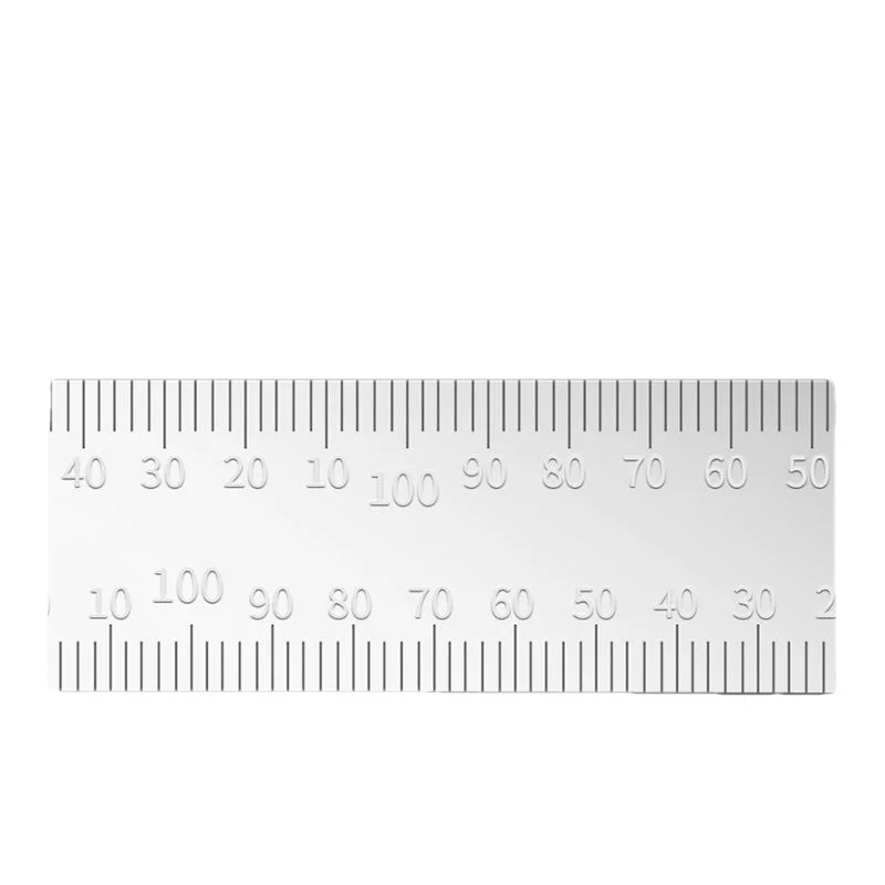 Engineering 90 Degree L-shape Square Ruler Iron Try square Measuring ...