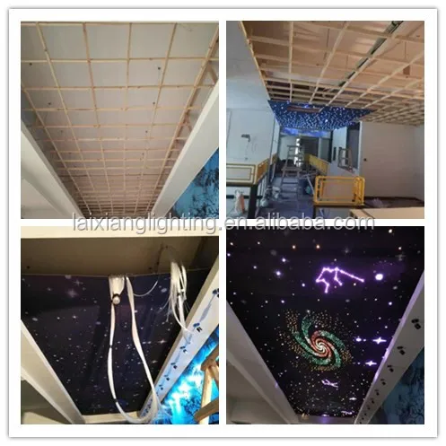 New Style led Holiday Ceiling  Lights  Modern Fiber Optical Lighting Sky Star Starry Ceiling Lamps