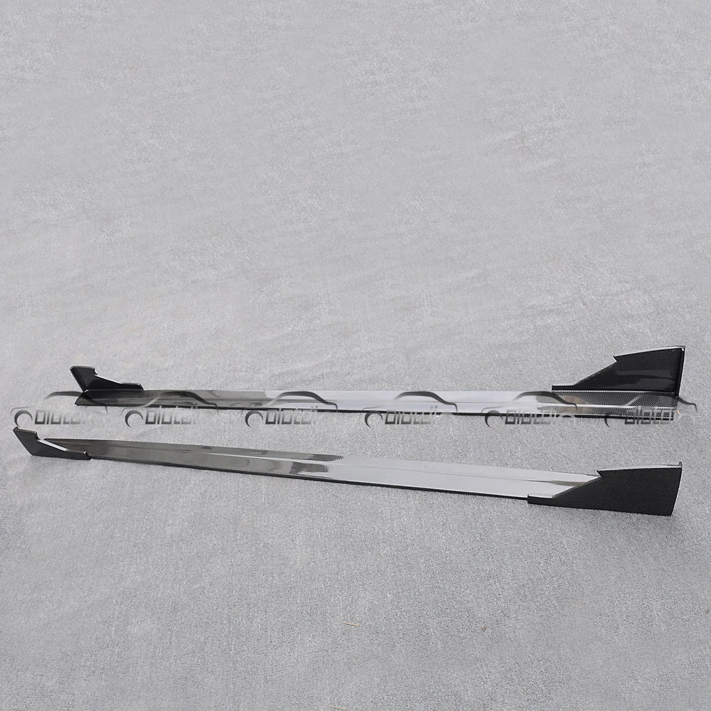 Aim-auto Side Skirt Extensions With Winglets – Fits BMW F30/F31 3-Series M Sport 2012-2018